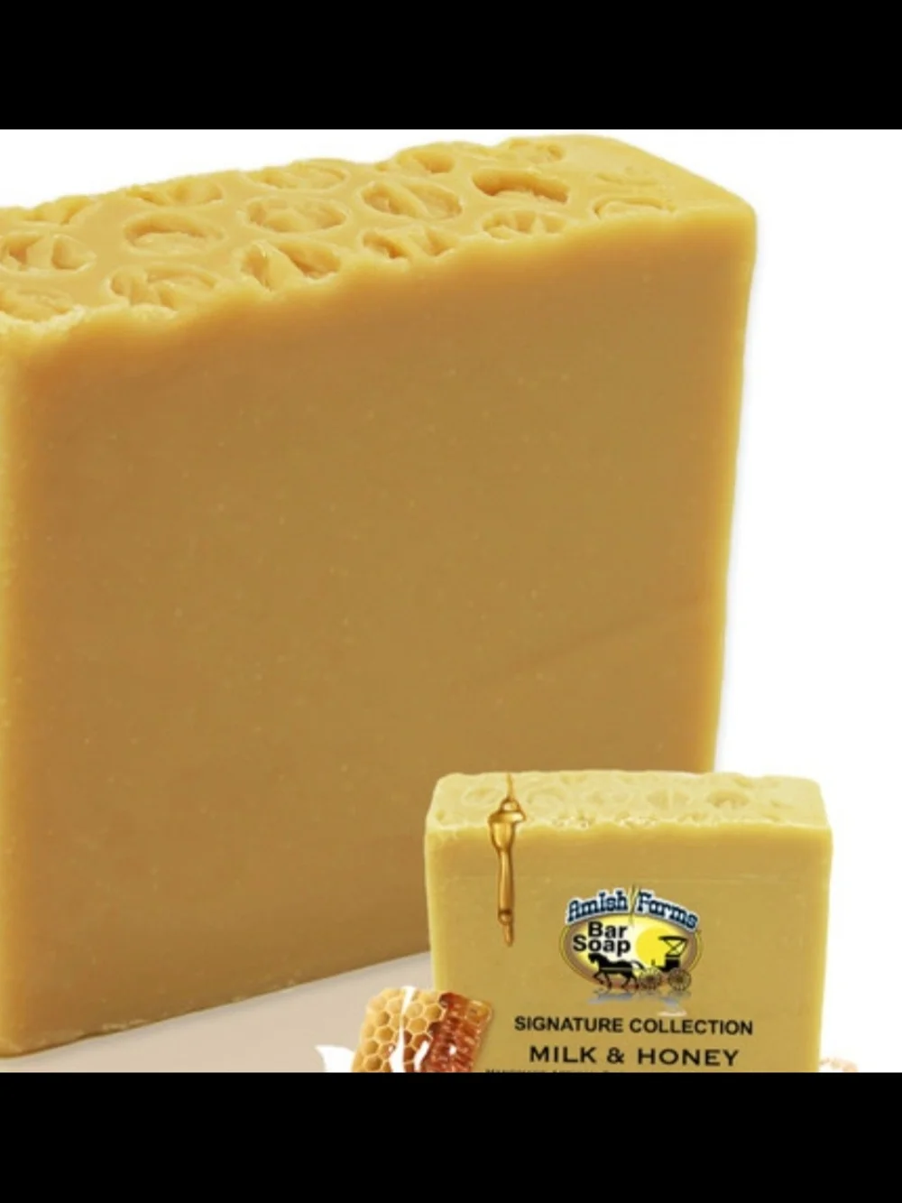 Luxury Moisturizing Glycerin Variety 6 Soap Set & 1 Amish   Milk & Honey Bar